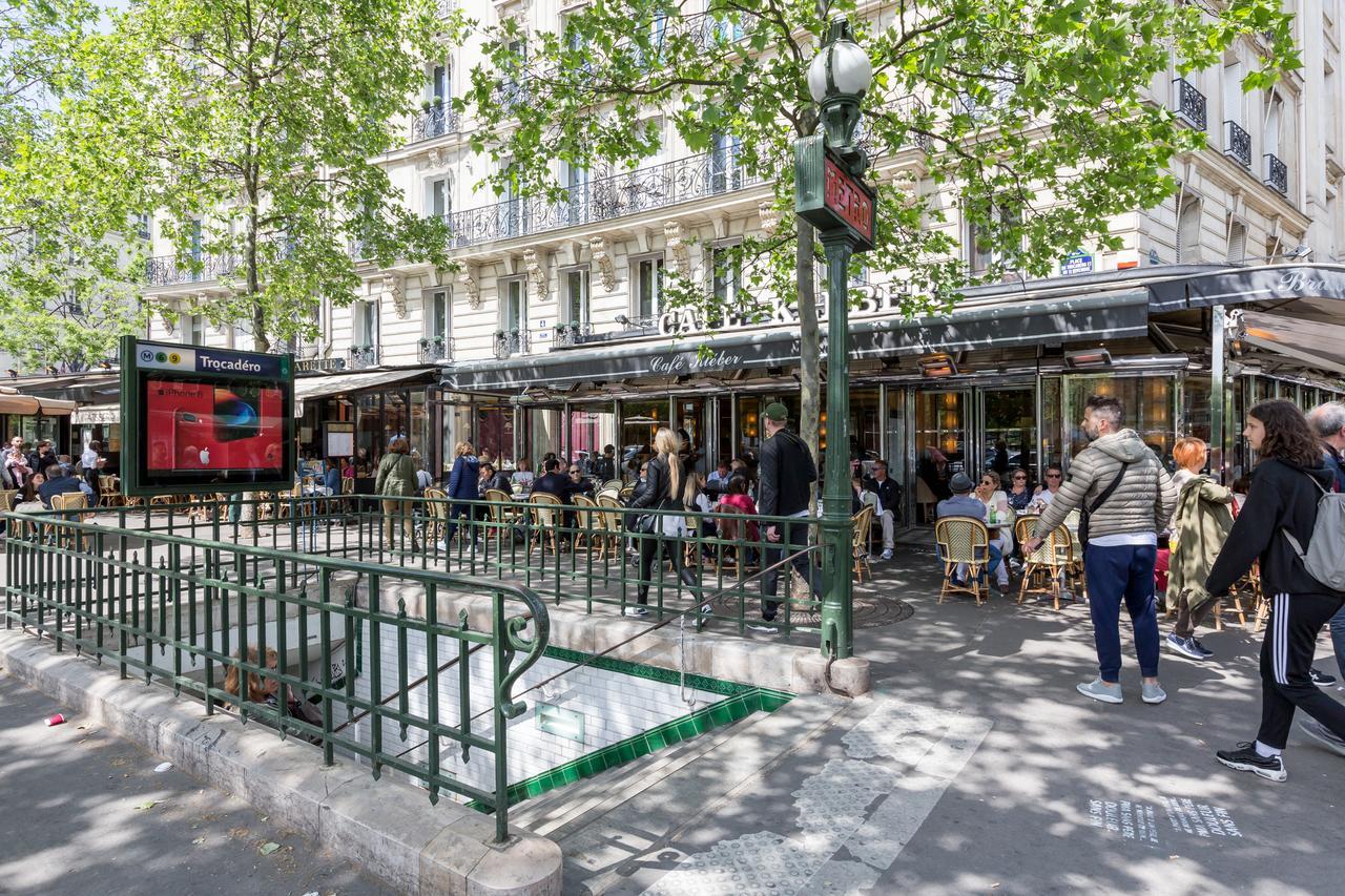 Ferienwohnung Veeve - At The Doorstep Of Trocadero Paris Exterior foto