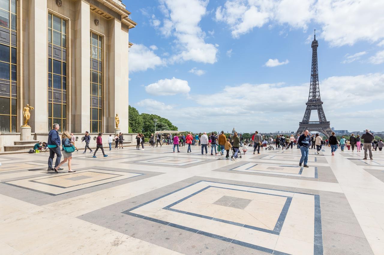 Ferienwohnung Veeve - At The Doorstep Of Trocadero Paris Exterior foto